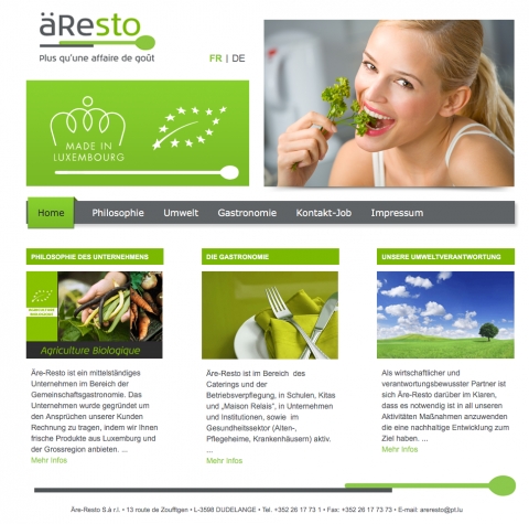 Aresto - Startseite